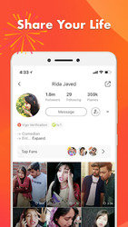 Vigo Lite - Download Status Videos & Share Скриншот 4