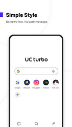 UC Turbo- Fast, Safe, Ad Block Screenshot 1