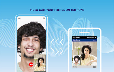 JioChat Messenger & Video Call Скриншот 1