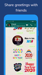 New Year Stickers for WhatsApp Screenshot 4