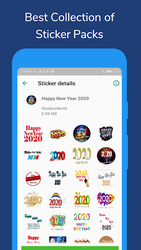 New Year Stickers for WhatsApp Screenshot 5