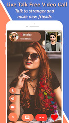 Live Talk Free Video Call Скриншот 1