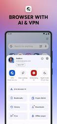 Opera browser with AI Скриншот 3