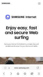 Samsung Internet Browser Скриншот 1