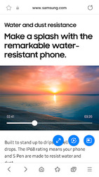 Samsung Internet Browser Скриншот 4