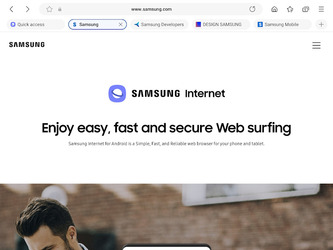 Samsung Internet Browser Скриншот 7