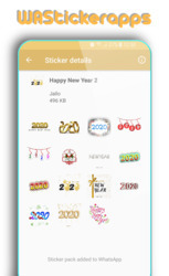 WAStickerApps: стикеры с новым годом 2020 Скриншот 4