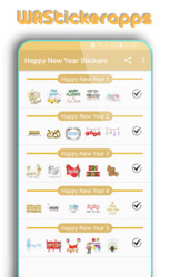 WAStickerApps: стикеры с новым годом 2020 Скриншот 6