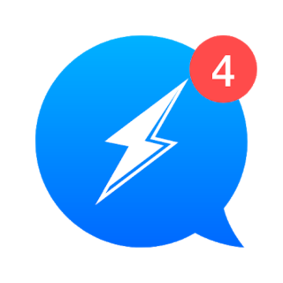 The Messenger App: Free for message & chat Icon