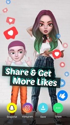 BOO - Your 3D Avatar Emoji Screenshot 7