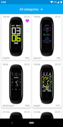 Mi Band 4 WatchFaces Screenshot 1