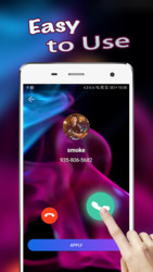 Call screen theme show - colorful thems Скриншот 3