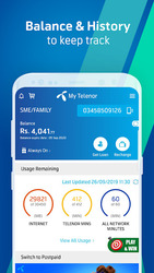 My Telenor Скриншот 1