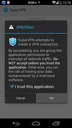 SuperVPN Fast VPN Client Screenshot 2