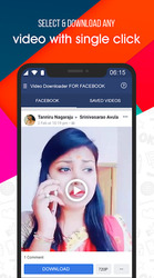 Video Downloader for Facebook Скриншот 1