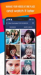 Video Downloader for Facebook Скриншот 2