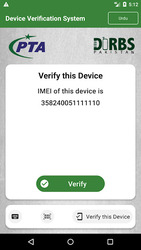Device Verification System (DVS) - DIRBS Pakistan Screenshot 3