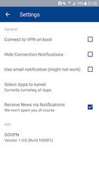 VPN secure fast proxy by GOVPN Screenshot 7