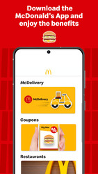McDonald’s: Cupons e Delivery Скриншот 2