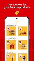 McDonald’s: Cupons e Delivery Скриншот 3