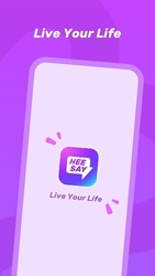 HeeSay - Blued LIVE & Dating Screenshot 1