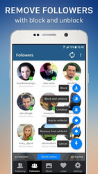 Cleaner for Instagram Unfollow, Block and Delete Screenshot 2