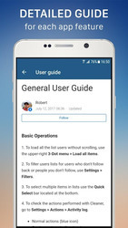 Cleaner for Instagram Unfollow, Block and Delete Screenshot 5