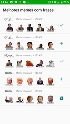 Memes com frases para WhatsApp memes novos 2020 Скриншот 6