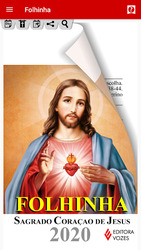 Folhinha Sagrado Coração Jesus Скриншот 1