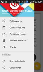 Folhinha Sagrado Coração Jesus Скриншот 3