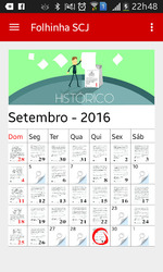 Folhinha Sagrado Coração Jesus Скриншот 6