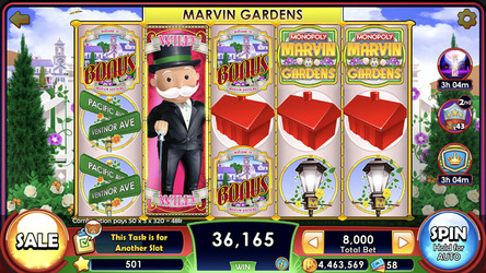 MONOPOLY Slots - Casino Games Скриншот 4