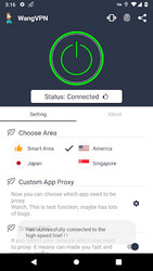 Wang VPN - Secure VPN Screenshot 2