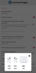 Assistant Trigger (Airpods battery & more) Screenshot 1