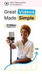 BIGVU Teleprompter & Captions Screenshot 1