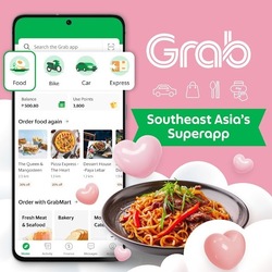 Grab - Taxi & Food Delivery Скриншот 1