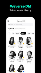 Weverse Скриншот 7