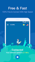 Hi VPN- Free VPN Proxy Server, Hotspot VPN Service Screenshot 2