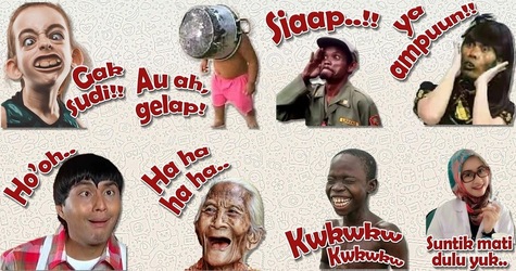 Stiker Meme Indonesia Lucu WaStickersApps Stickers Screenshot 1