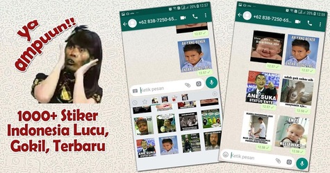 Stiker Meme Indonesia Lucu WaStickersApps Stickers Screenshot 3