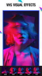 Glitch  видеоэффекты - фотоэффекты Скриншот 5