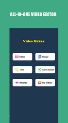 Видеоредактор С Эффектами А Также Обрезать Видео Скриншот 1