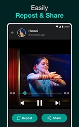 Сохранение статусов для WhatsApp Скриншот 8