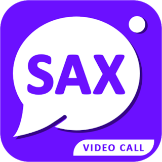 Sax Video Call - Live Talk Иконка