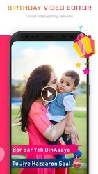 Birthday Video Maker with Song and Name Скриншот 3