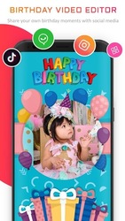 Birthday Video Maker with Song and Name Скриншот 5