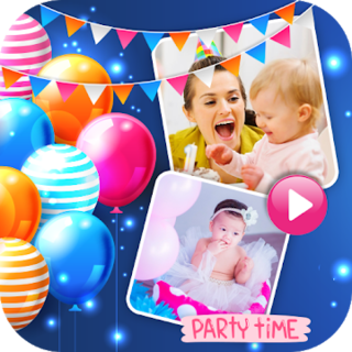 Birthday Video Maker with Song and Name Иконка