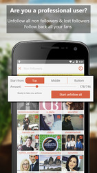 Unfollow Pro for Instagram Скриншот 1
