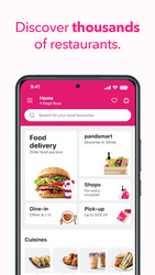 foodpanda: food & groceries Скриншот 2