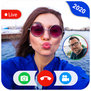 Live Chat with Video Call & Video Call Advice Icon